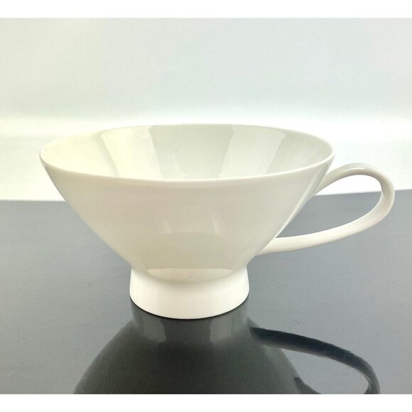 Vintage 90s Rosenthal Studio Line cup, Athenia pattern, white porcelain, for 1 - Picture 2 of 9